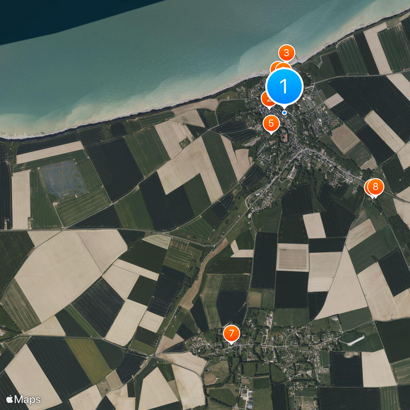 Veules-les-Roses Map