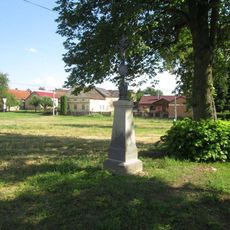 Kříž v Hašově na návsi