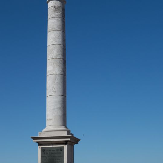 Colonne commémorative du débarquement de Louis XVIII à Calais