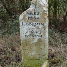 Milestone 57 on highway B645