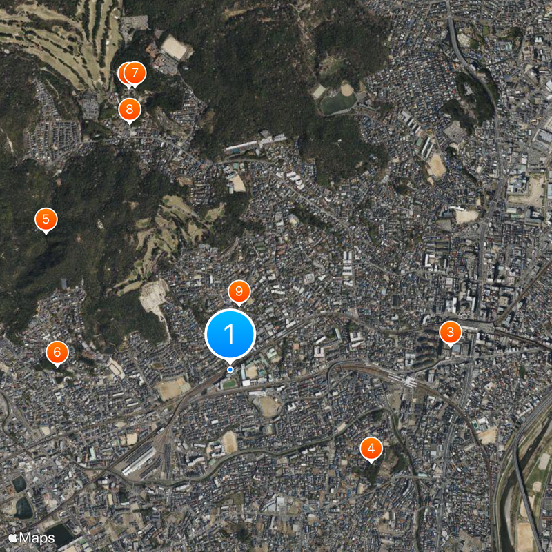 雲雀丘学園中学校・高等学校 Map