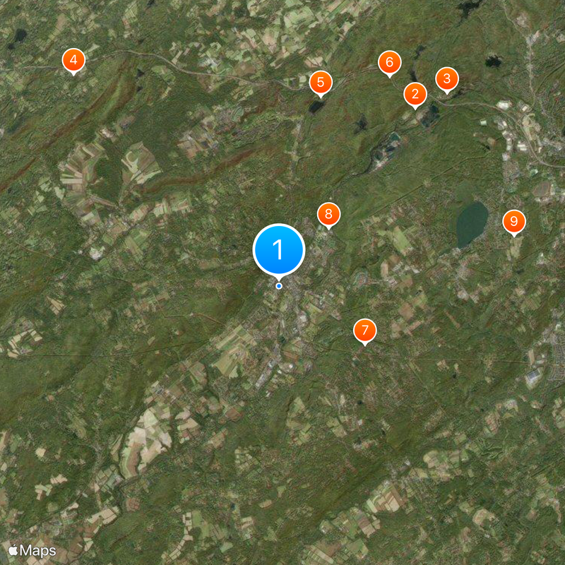 Centenary University Map