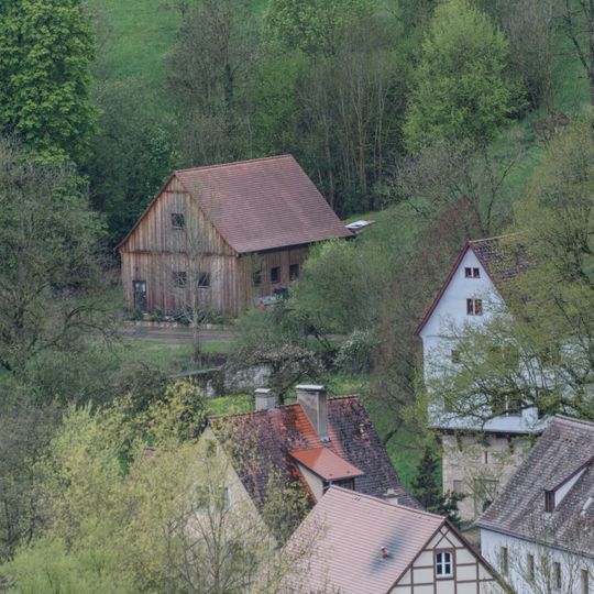 Taubertalweg, Kaiserstuhl, Scheune