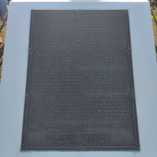 Commemorative plaque