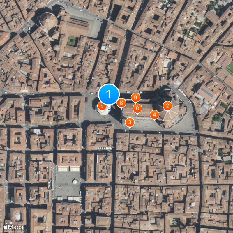 Gates of Paradise Map