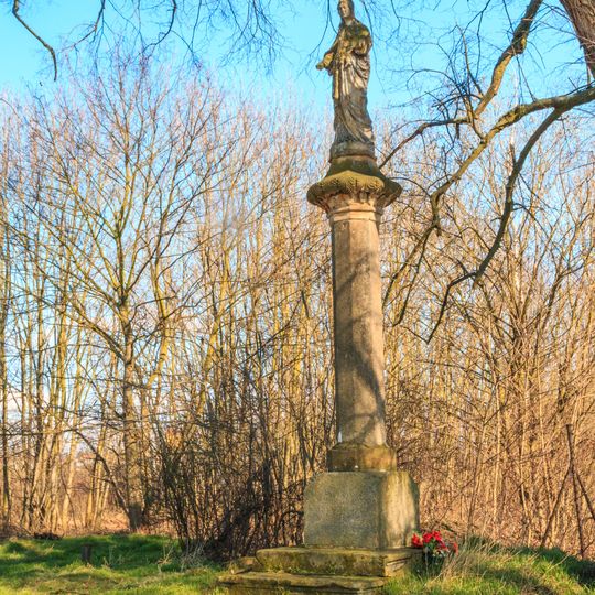 Statue of Virgin Mary in Kukleny