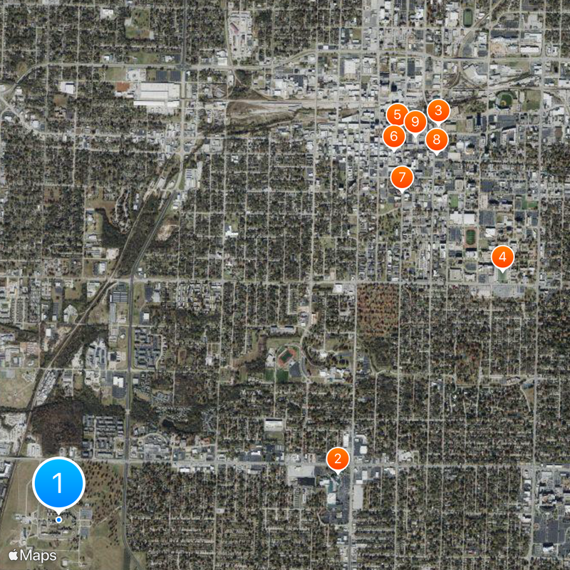 United States Medical Center for Federal Prisoners Map