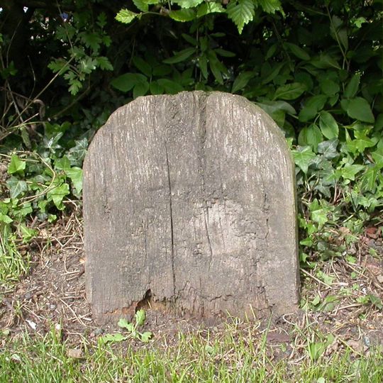 Milepost, Knowle; opp. entrance to Knowle Sports Club