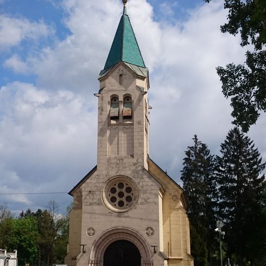 Holy Cross Parish Church at Žale