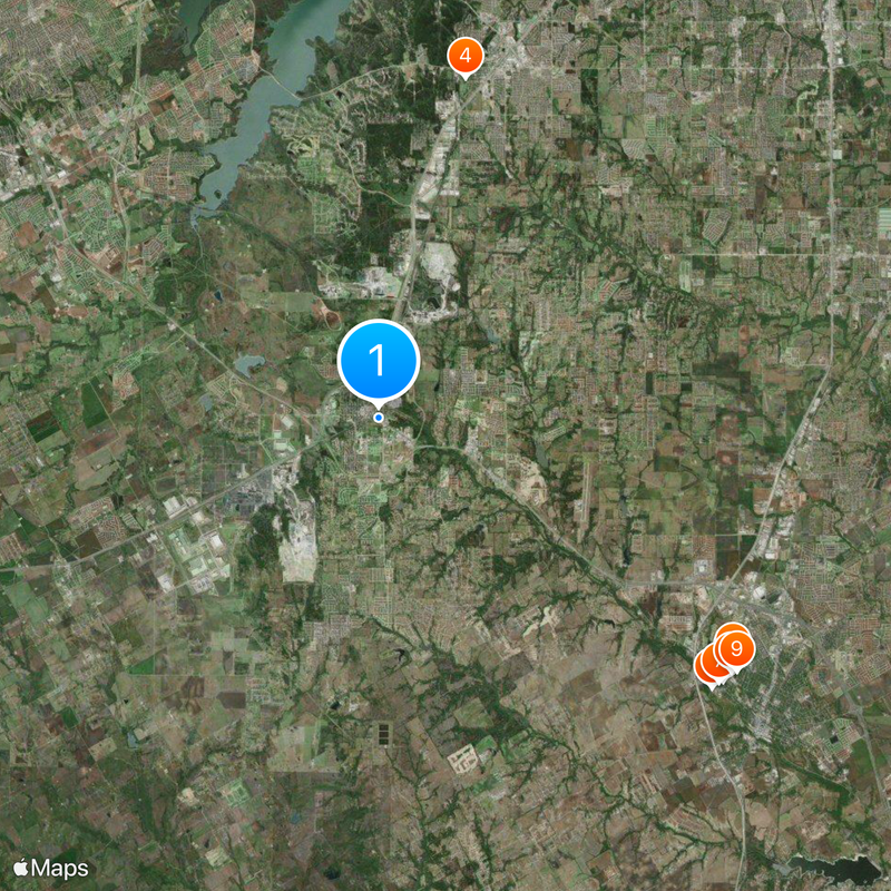 Midlothian Map