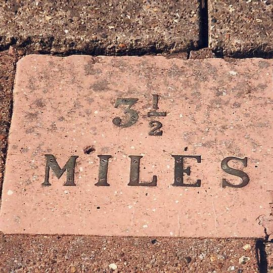 Milestone, North Drive, opp. No. 58