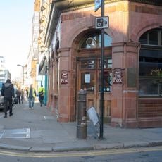 Post At North Corner Of Scrutton Street