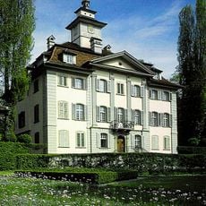Himmelrich chateau with pavilions