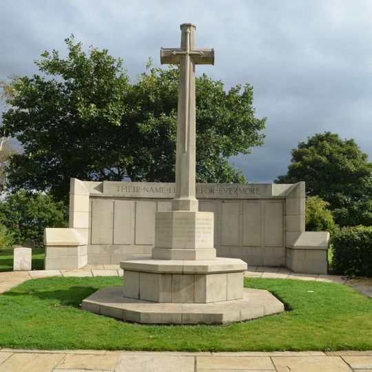 War Memorial 400 Metres North East of Chapel at Burngreave Cemetery