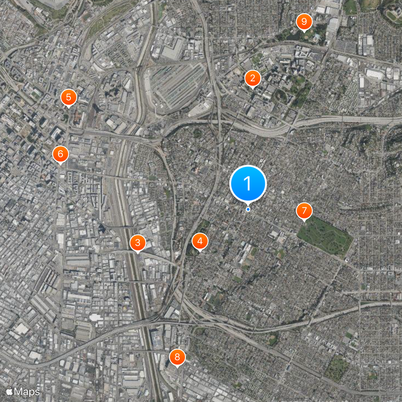 Boyle Heights Map