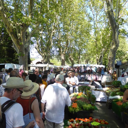 Marché de Lourmarin