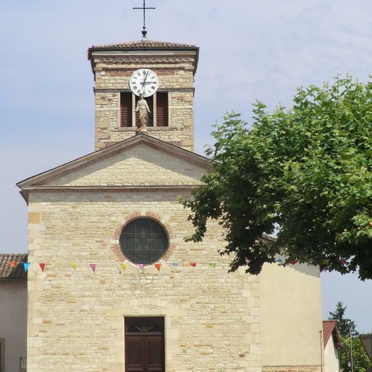 Saint Magdalena church of Villeneuve