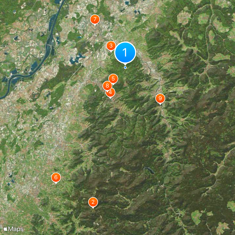 Landkreis Rastatt Karte