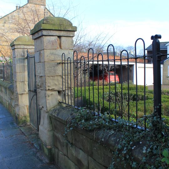 Garden Wall And Gates To Emberside House