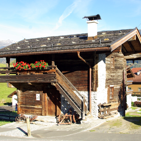 Heimatmuseum Kaprun, ehem. Machlhütte des Häuslbauern