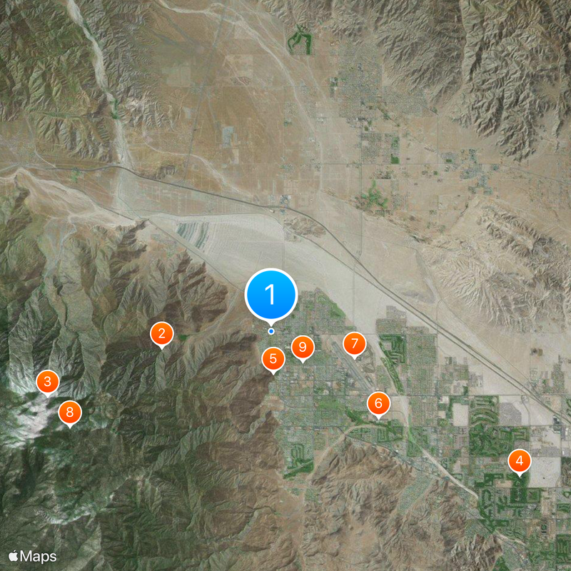 Kaufmann Desert House Carte