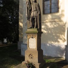 Statue of Saint Wenceslaus in Poděbrady