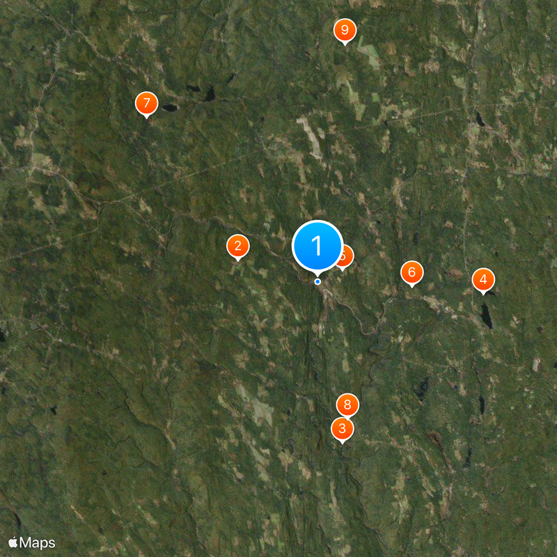 Cummington Map