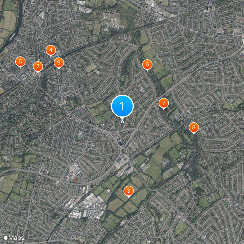 Tolworth Map