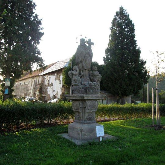 Statue des Heiligen Johannes von Nepomuk in Liblín