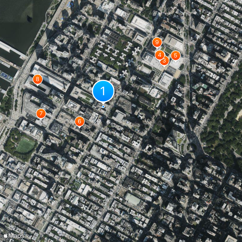 John Jay College of Criminal Justice Map