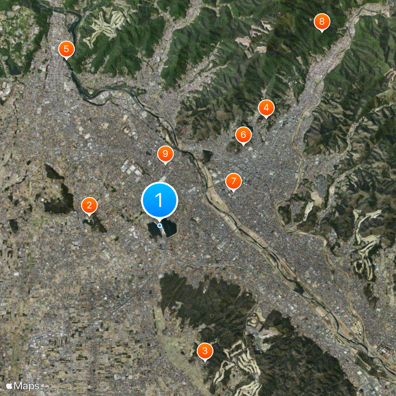 Boat Race Kiryu Carte