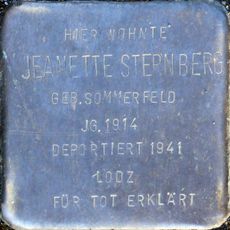Jeanette Sternberg geb. Sommerfeld