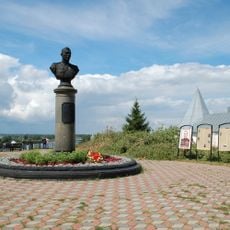 Бюст дважды Героя Советского Союза А.В. Ворожейкина (Городец)