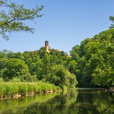 Jagst bei Kirchberg und Brettach