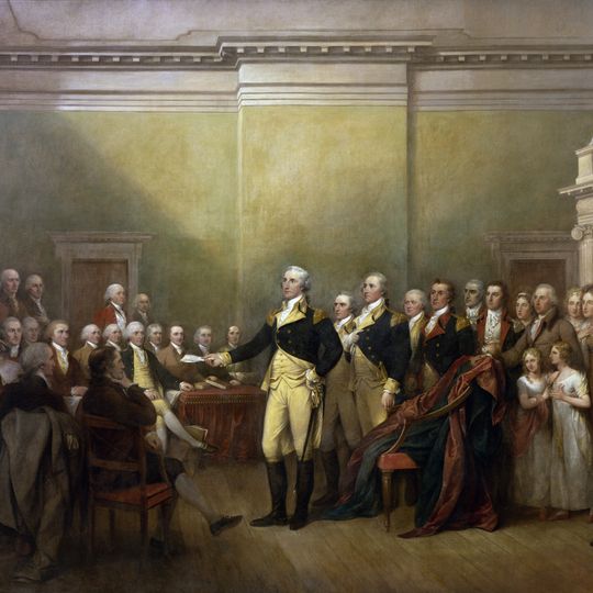 George Washington's resignation as commander-in-chief