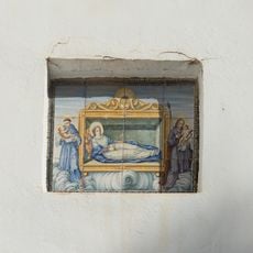 Ceramic panel of Saint Philomena