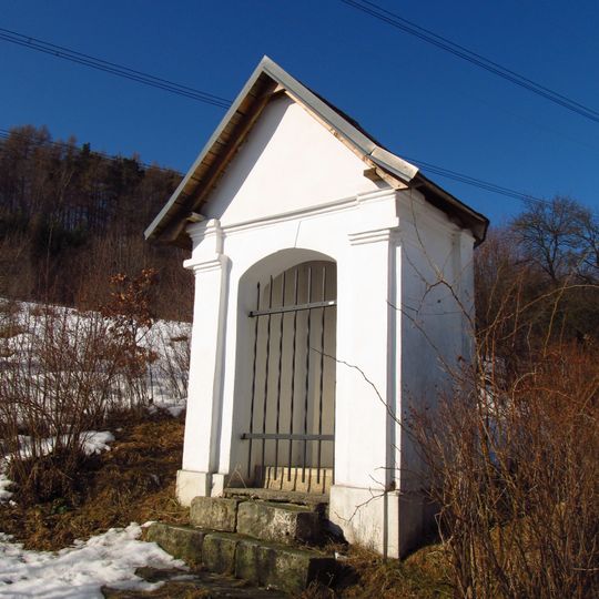 Kaplička I. zastavení křížové cesty u Hodkovic nad Mohelkou