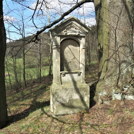 Kaplička III. zastavení křížové cesty u Velkého Šenova