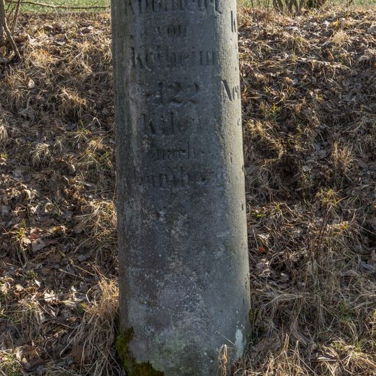 Kilometerstein 50 KM bei Sollngriesbach