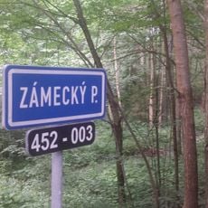 Most silnice II/452 přes Zámecký potok u hranice CHKO Jeseníky