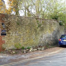 Wall To Vicarage Facing Vicarage Lane