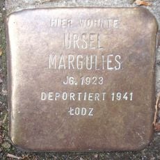 Stolperstein dedicated to Ursel Margulies