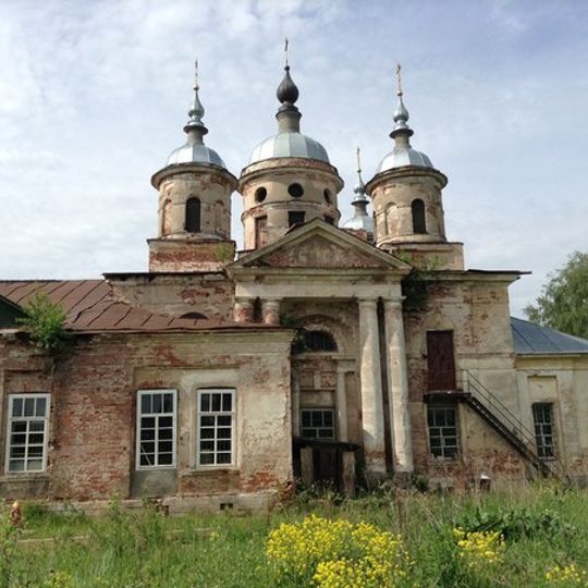 Никольская церковь с живописью