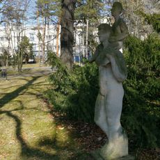 Frau mit Kind in Heilstätte Lindenhof