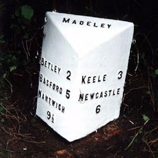 Milepost At Ngr Sj 7636 4649