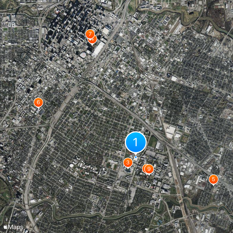 Fertitta Center Map