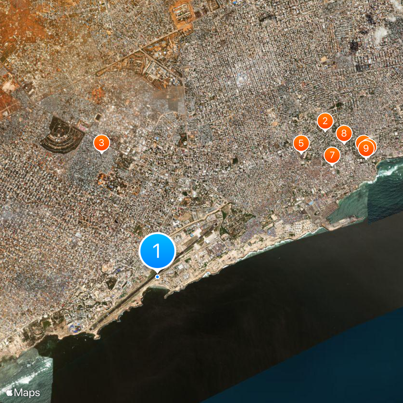 Aden Adde International Airport Map