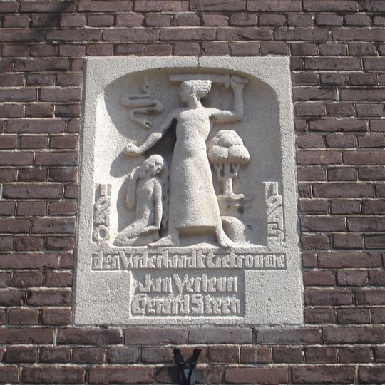 Gedenksteen Jan Verleun en Gerard Steen