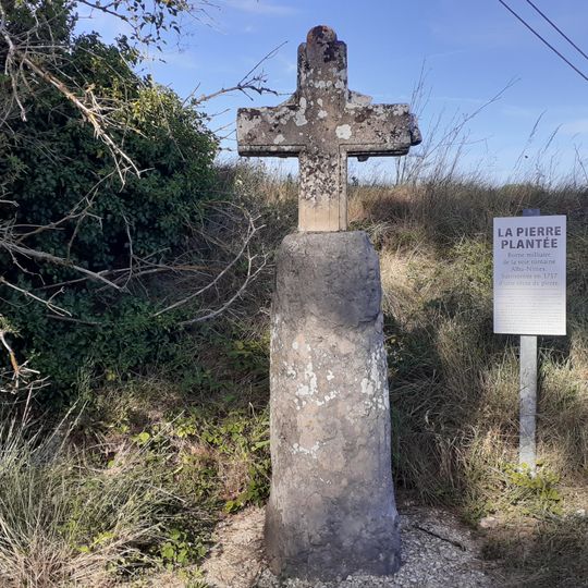 Borne milliaire de Vagnas