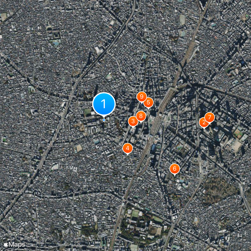 Rikkyo University Map